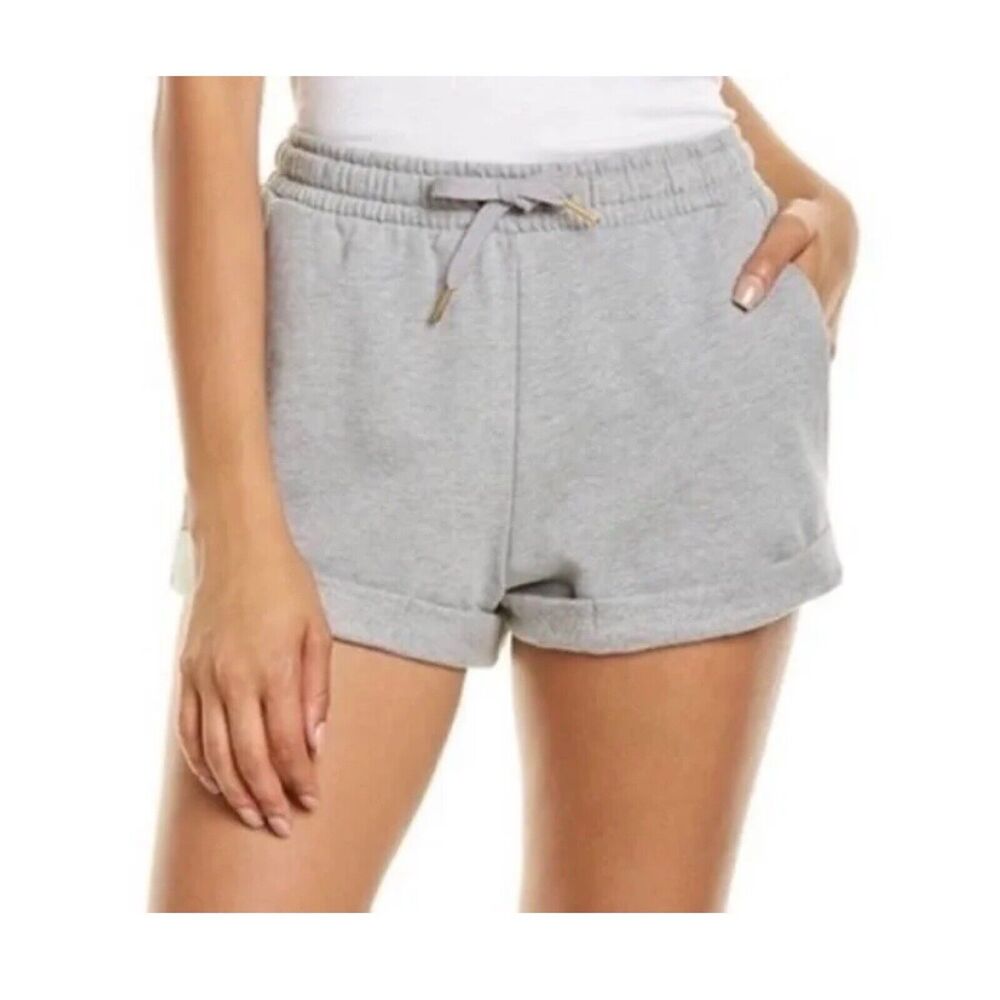 We Wore What Shorts Heather Grey Cuffed Pull On Sweat Size XS NWT